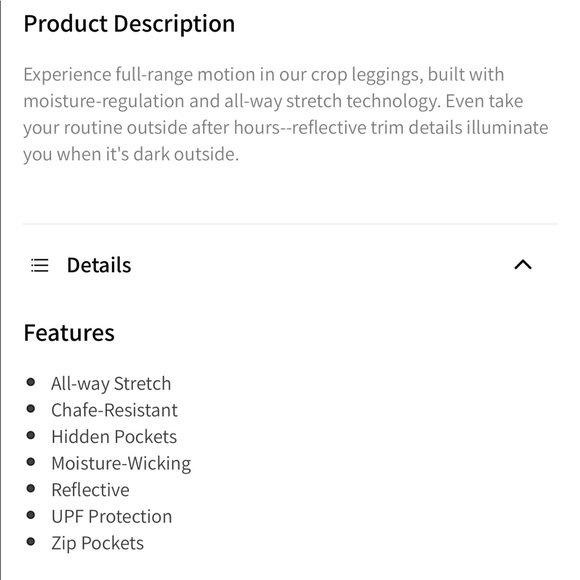 Fabletics Catalina Crop - Picture 6 of 6